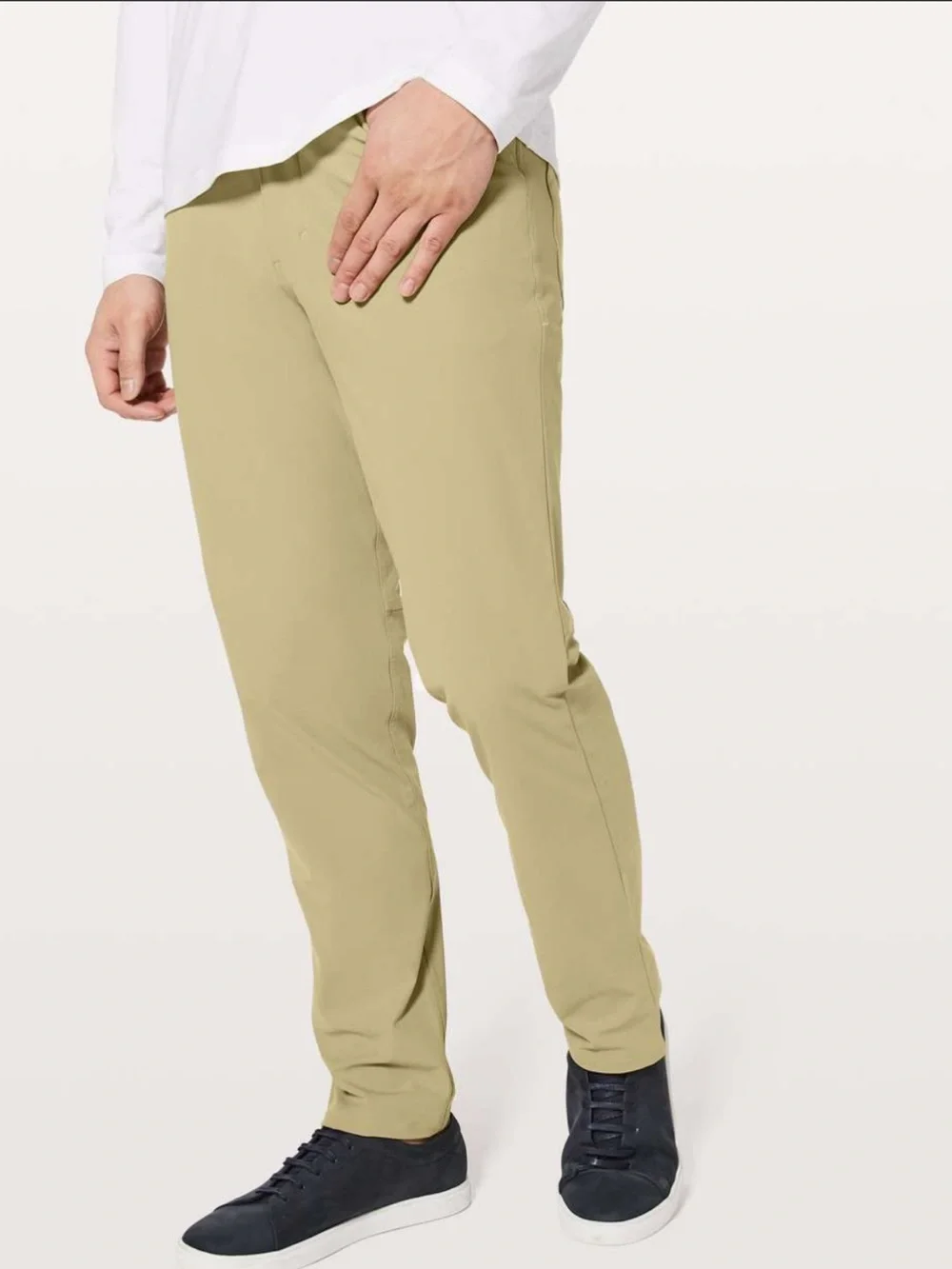 Lululemon ABC Pant Classic Tofino Sand Khaki Chinos Size 34